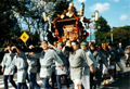 鏡石秋祭り　みこしパレード(1)