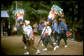 小綱木八幡神社の獅子舞